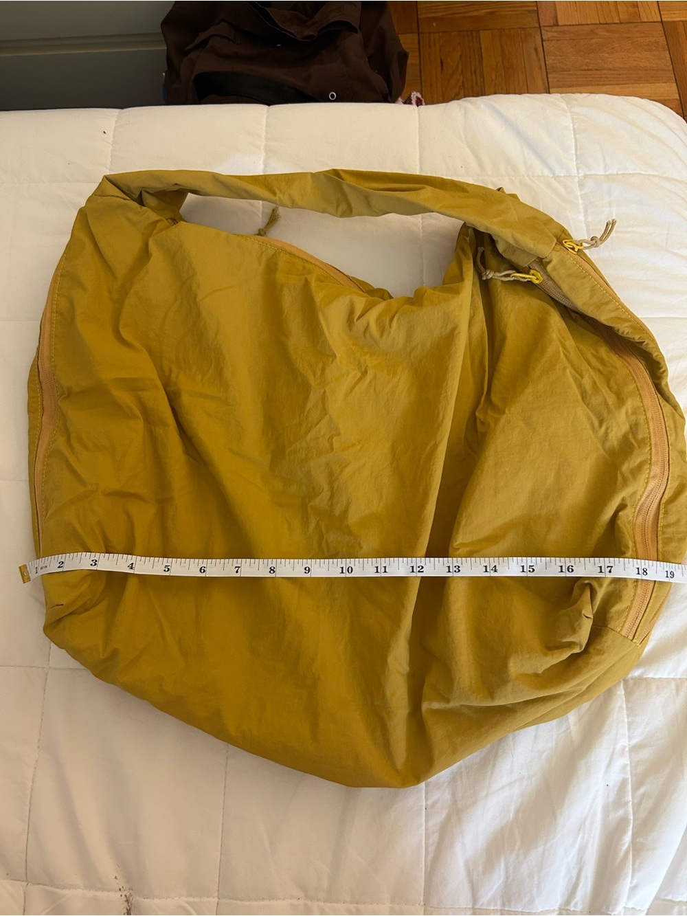 Spacious Mustard Shoulder Bag for Women